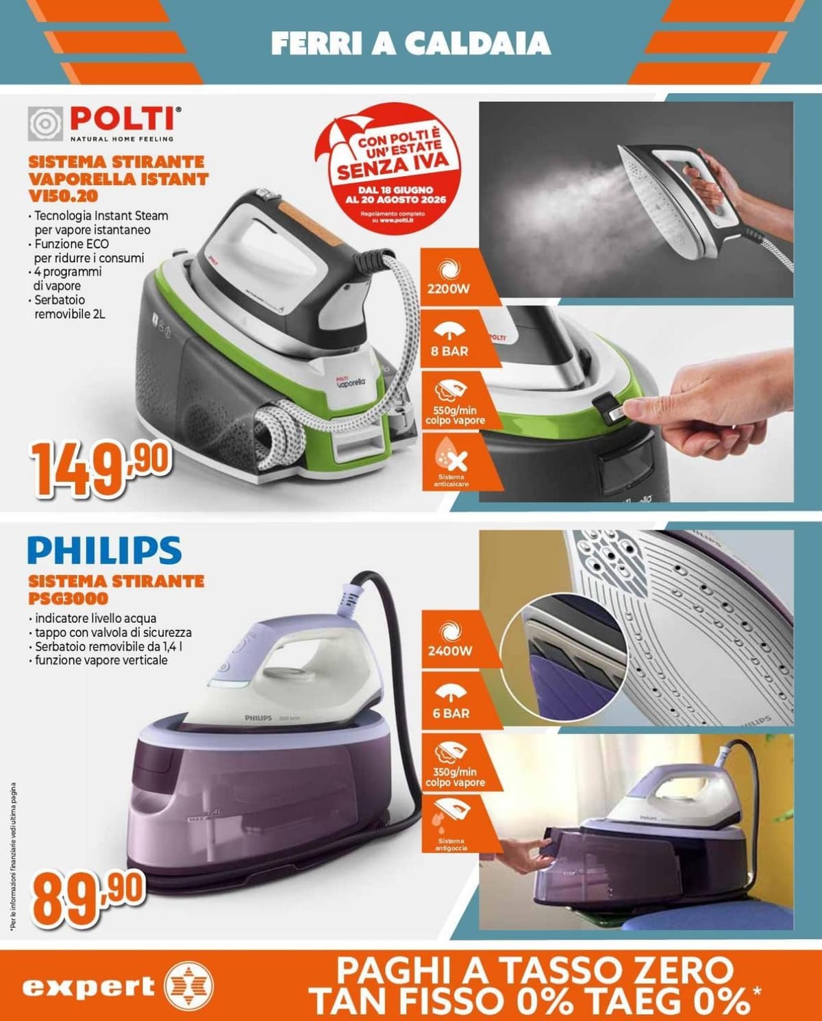 Pagina 5. del volantino Expert - Selection: stiro. con noi tutto fila liscio dal 14/07/2026
