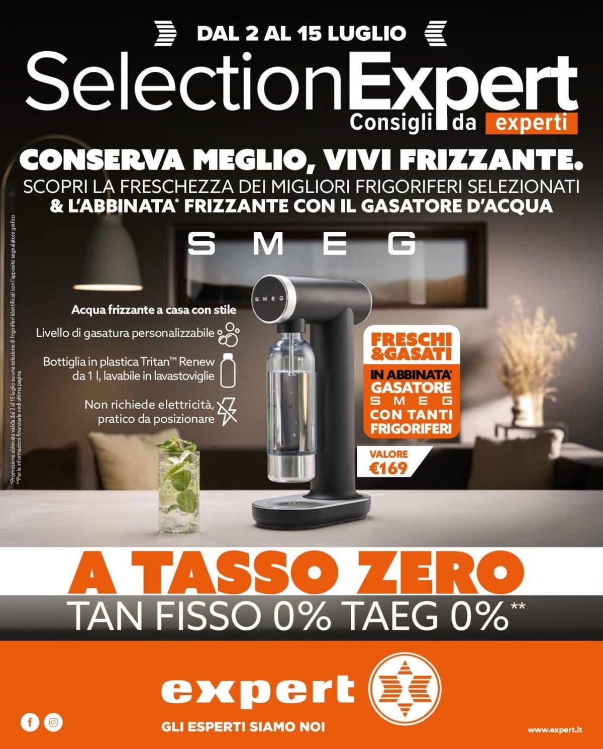 Pagina 1. del volantino Expert - Selection: Conserva meglio, vivi frizzante dal 14/07/2026