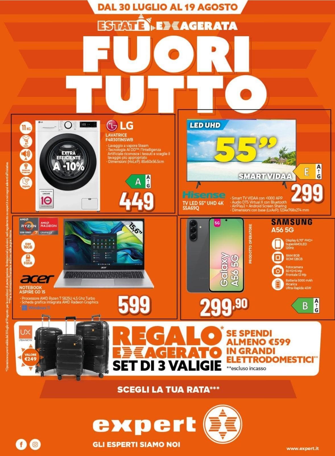 Pagina 1. del volantino Expert - FUORI TUTTO (DG group) dal 23/08/2026