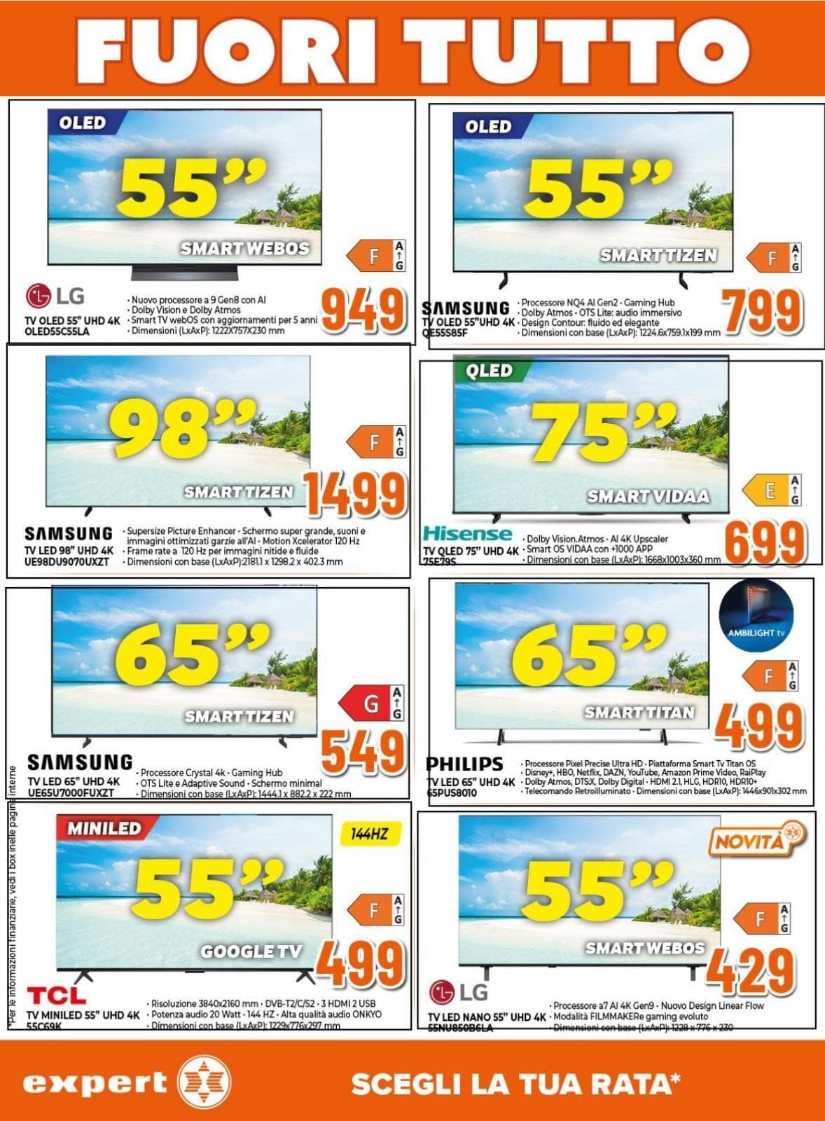 Pagina 14. del volantino Expert - FUORI TUTTO (DG group) dal 23/08/2026