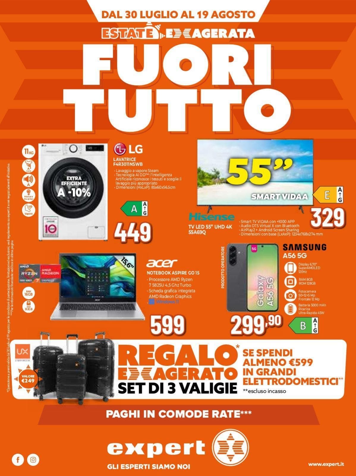 Pagina 1. del volantino Expert - FUORITUTTO (Gruppo Gaer) dal 23/08/2026