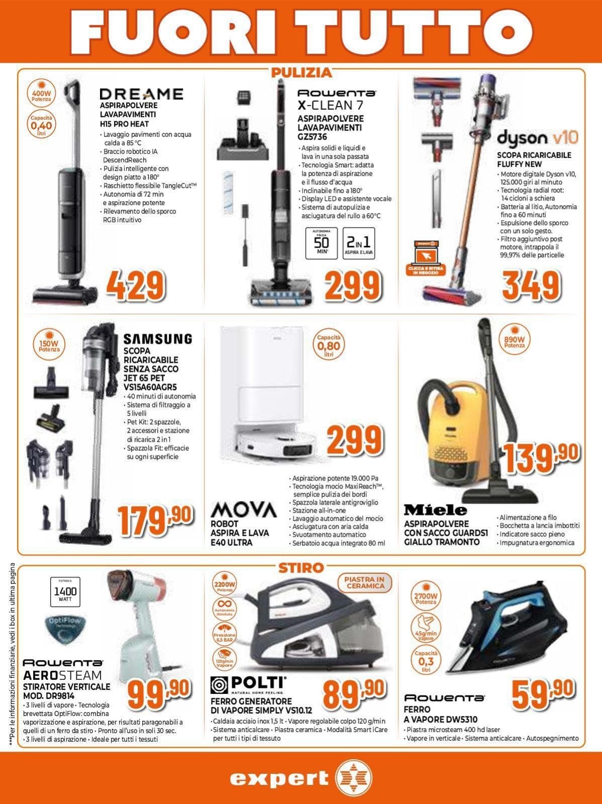 Pagina 9. del volantino Expert - FUORITUTTO (Gruppo Gaer) dal 23/08/2026