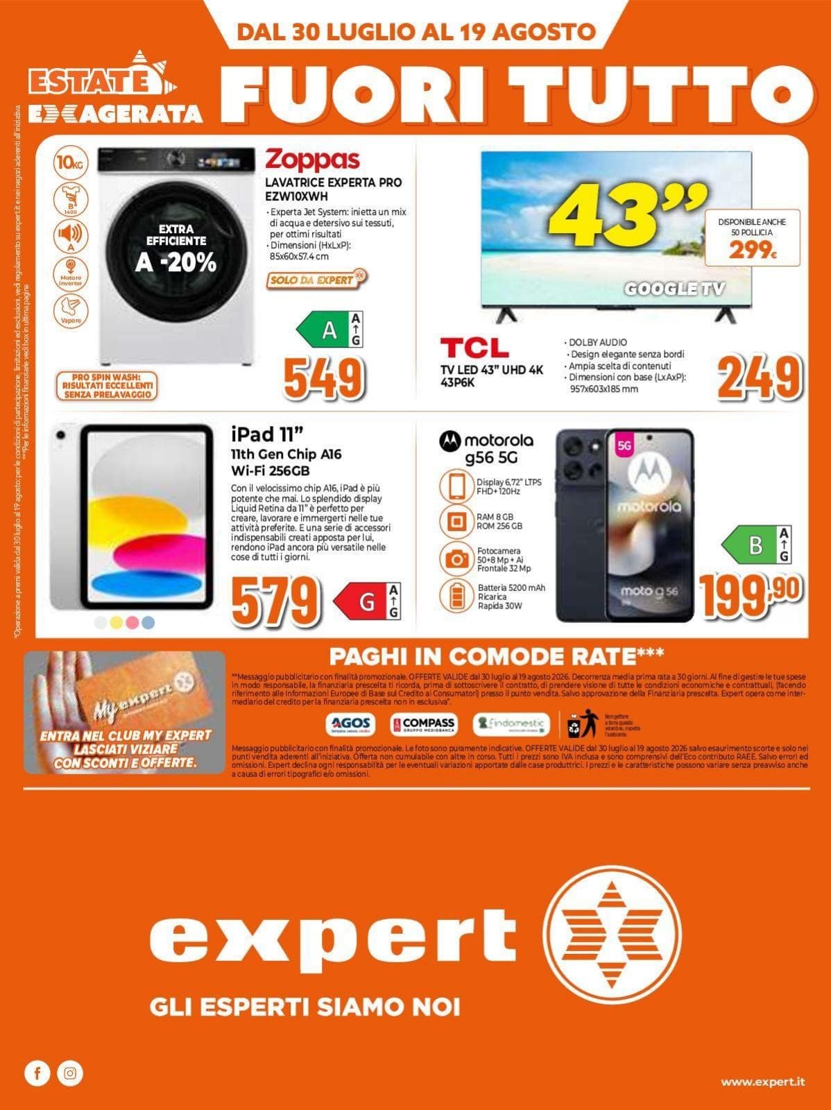 Pagina 29. del volantino Expert - FUORITUTTO (Gruppo Gaer) dal 23/08/2026