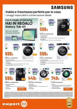 Pagina 2 del volantino Expert SELECTION: con il meglio di Samsung hai in regalo Galaxy Tab A11