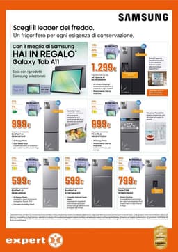 Pagina 3 del volantino Expert SELECTION: con il meglio di Samsung hai in regalo Galaxy Tab A11