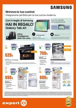 Pagina 4 del volantino Expert SELECTION: con il meglio di Samsung hai in regalo Galaxy Tab A11
