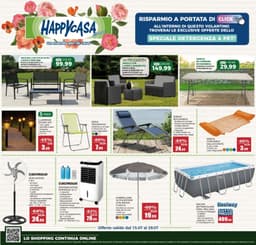 Pagina 1 del volantino Happy Casa Luglio 2026