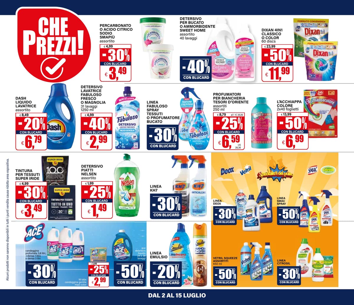 Pagina 12. del volantino Il Gigante - Spacca Prezzo - Secondo atto