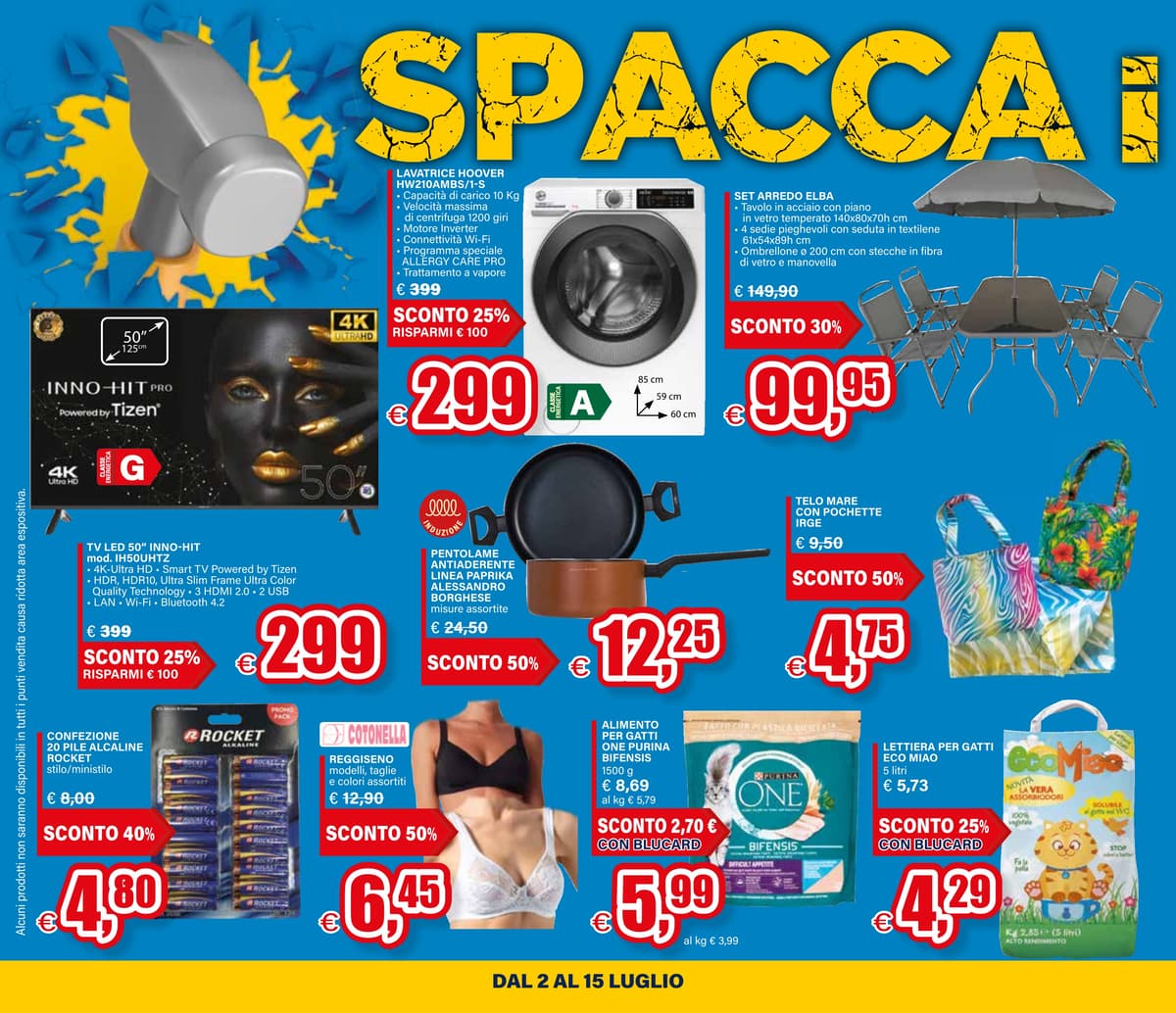 Pagina 2. del volantino Il Gigante - Spacca Prezzo - Secondo atto