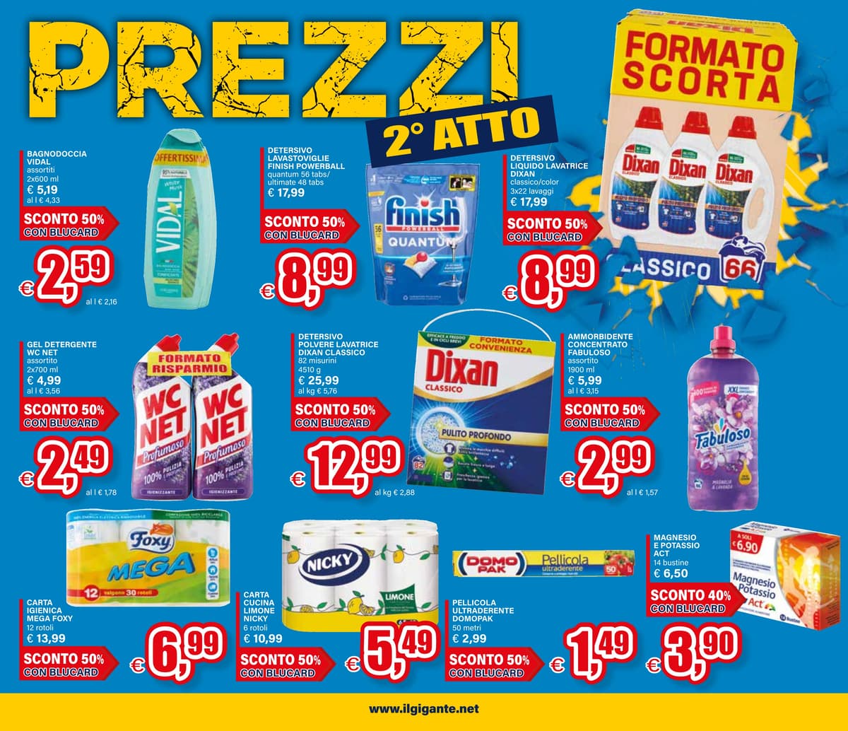 Pagina 3. del volantino Il Gigante - Spacca Prezzo - Secondo atto