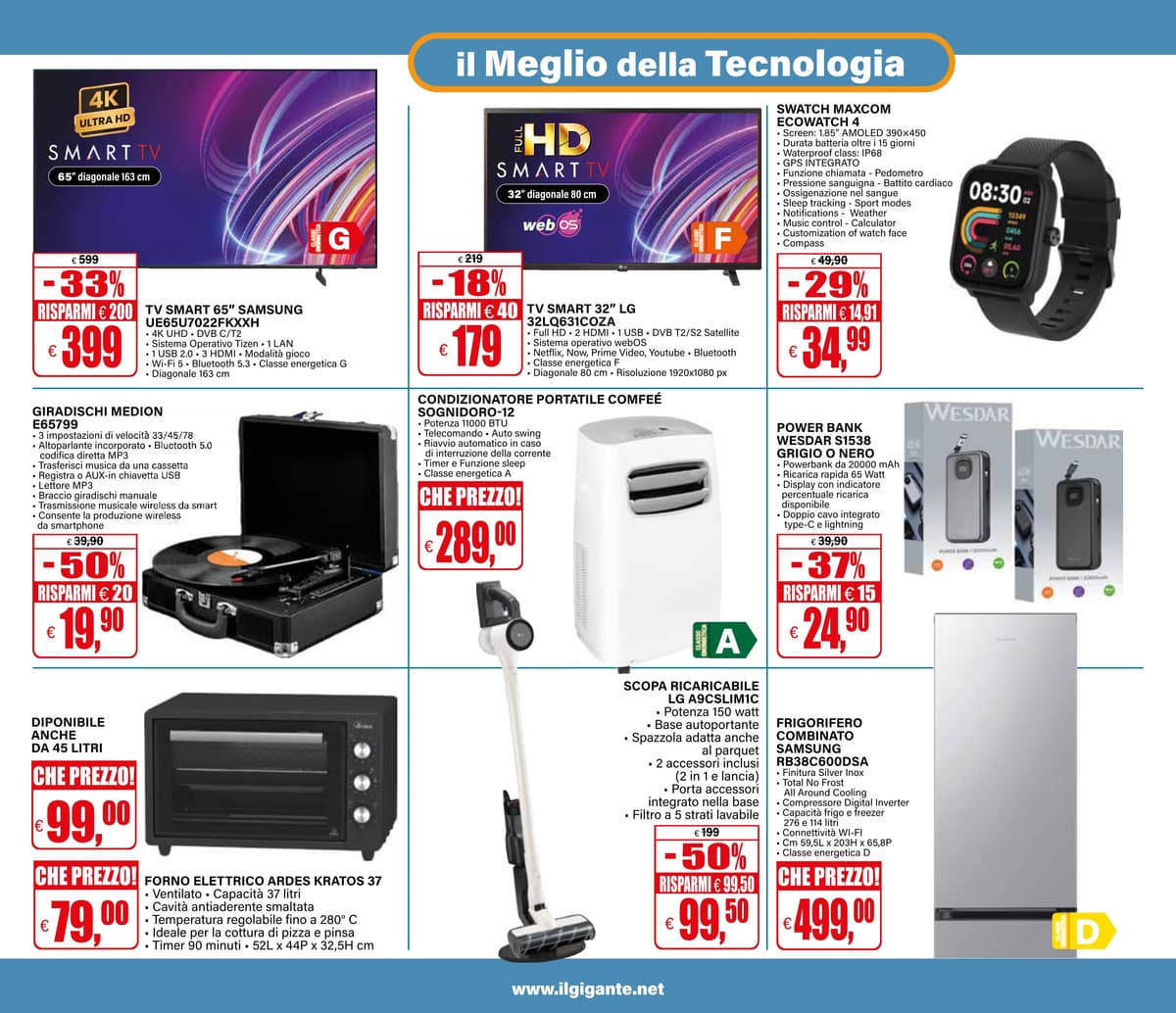Pagina 31. del volantino Il Gigante - Spacca Prezzo - Secondo atto dal 14/07/2026