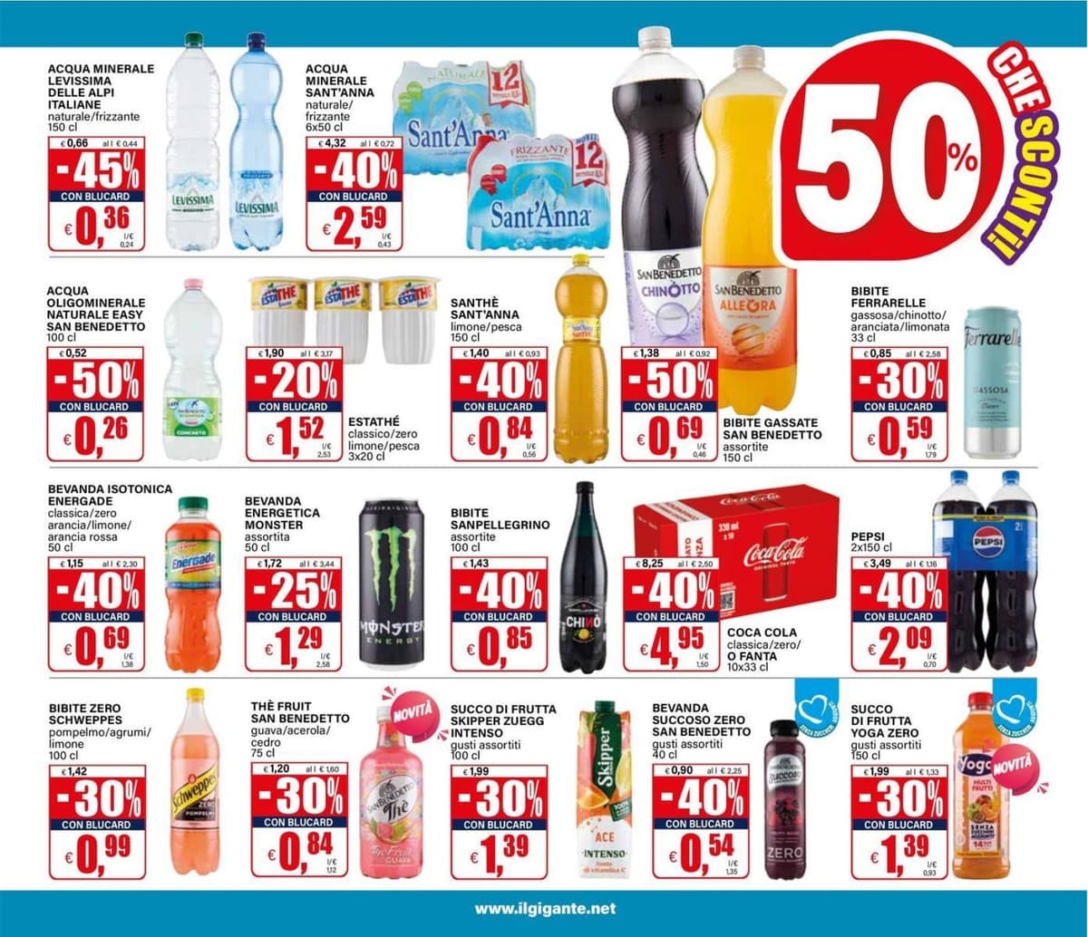 Pagina 5. del volantino Il Gigante - Sconti 30% 40% 50%