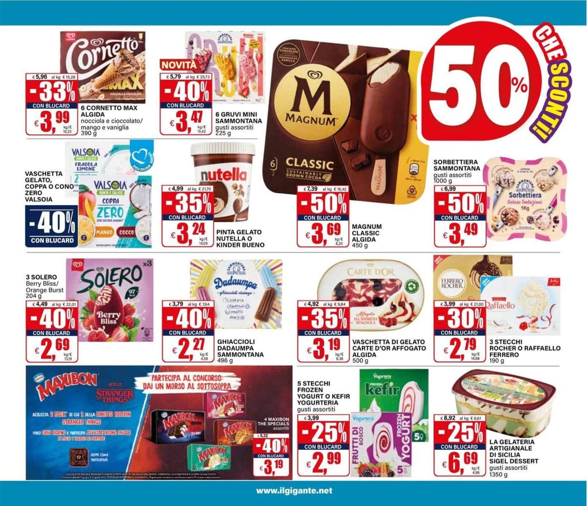 Pagina 7. del volantino Il Gigante - Sconti 30% 40% 50% dal 28/07/2026