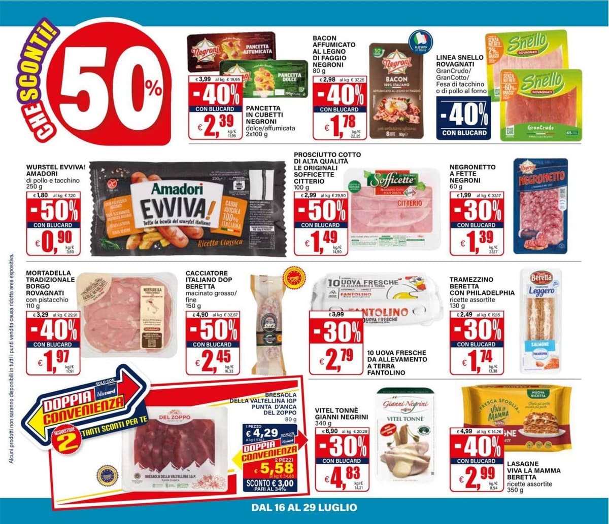 Pagina 10. del volantino Il Gigante - Sconti 30% 40% 50% dal 28/07/2026