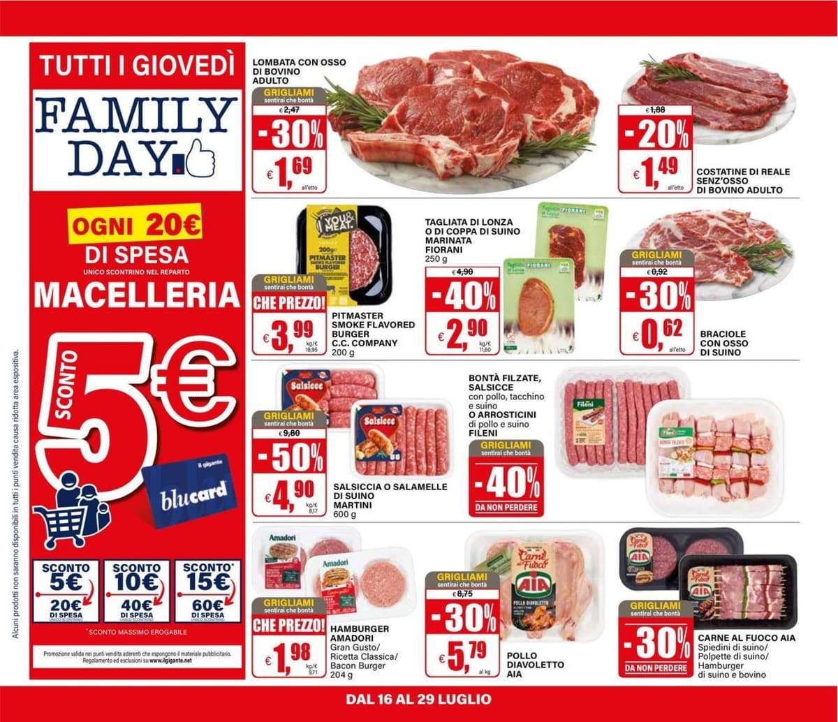 Pagina 18. del volantino Il Gigante - Sconti 30% 40% 50% dal 28/07/2026