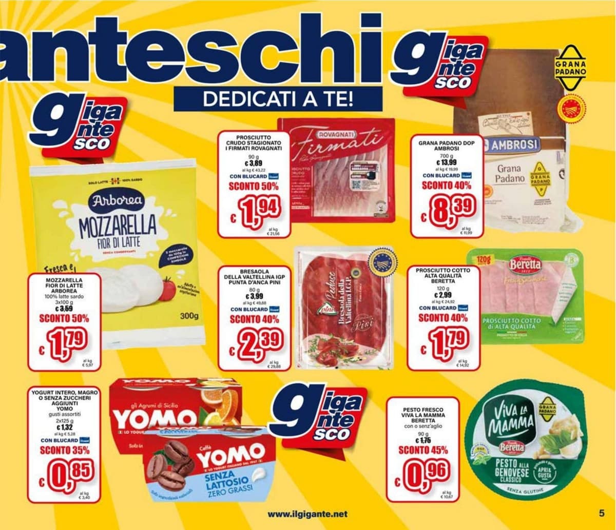Pagina 5. del volantino Il Gigante - Sconti Giganteschi dal 23/08/2026