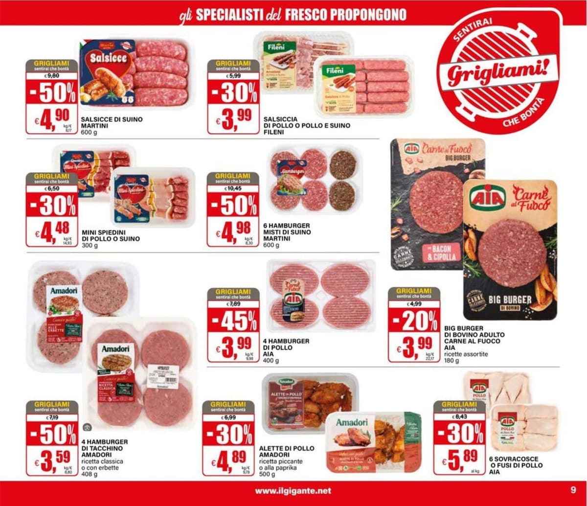 Pagina 9. del volantino Il Gigante - Sconti Giganteschi dal 23/08/2026