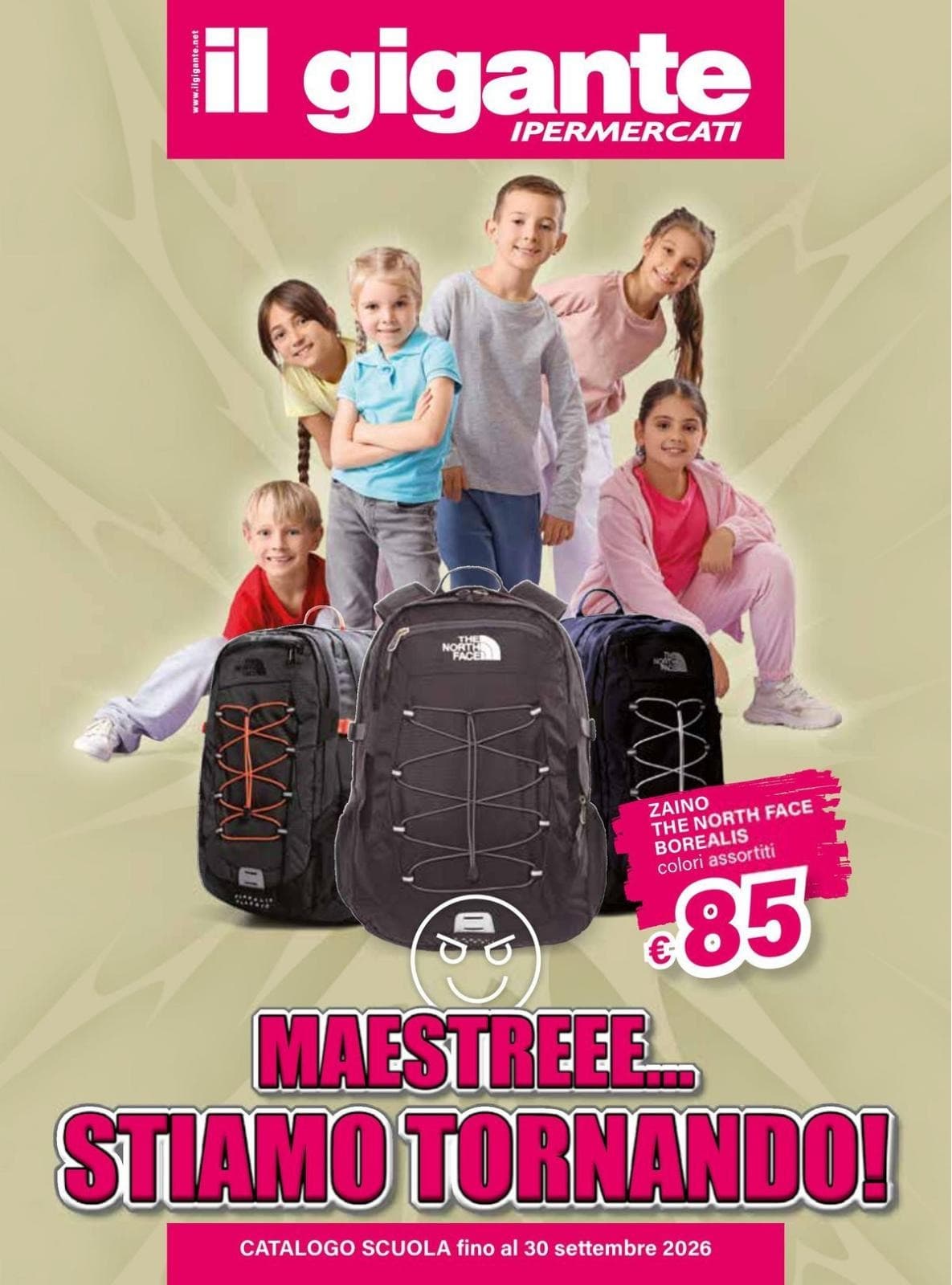 Pagina 1. del volantino Il Gigante - Catalogo Scuola dal 23/08/2026