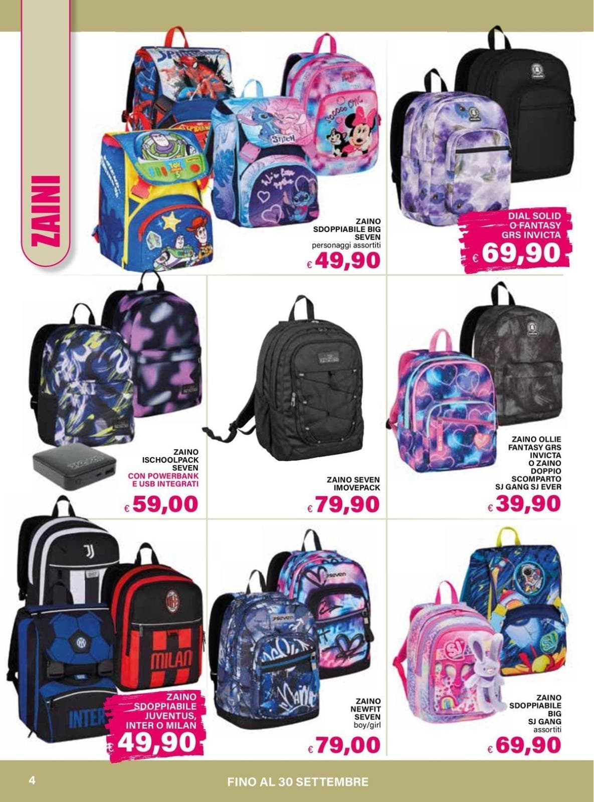 Pagina 4. del volantino Il Gigante - Catalogo Scuola dal 23/08/2026