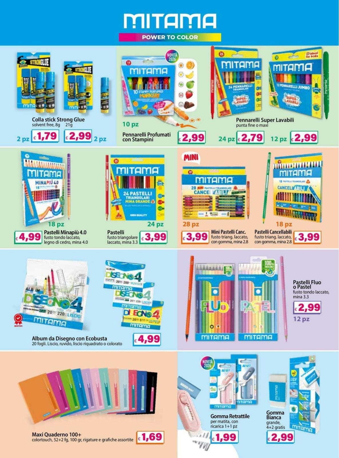 Pagina 14. del volantino Il Gigante - Catalogo Scuola