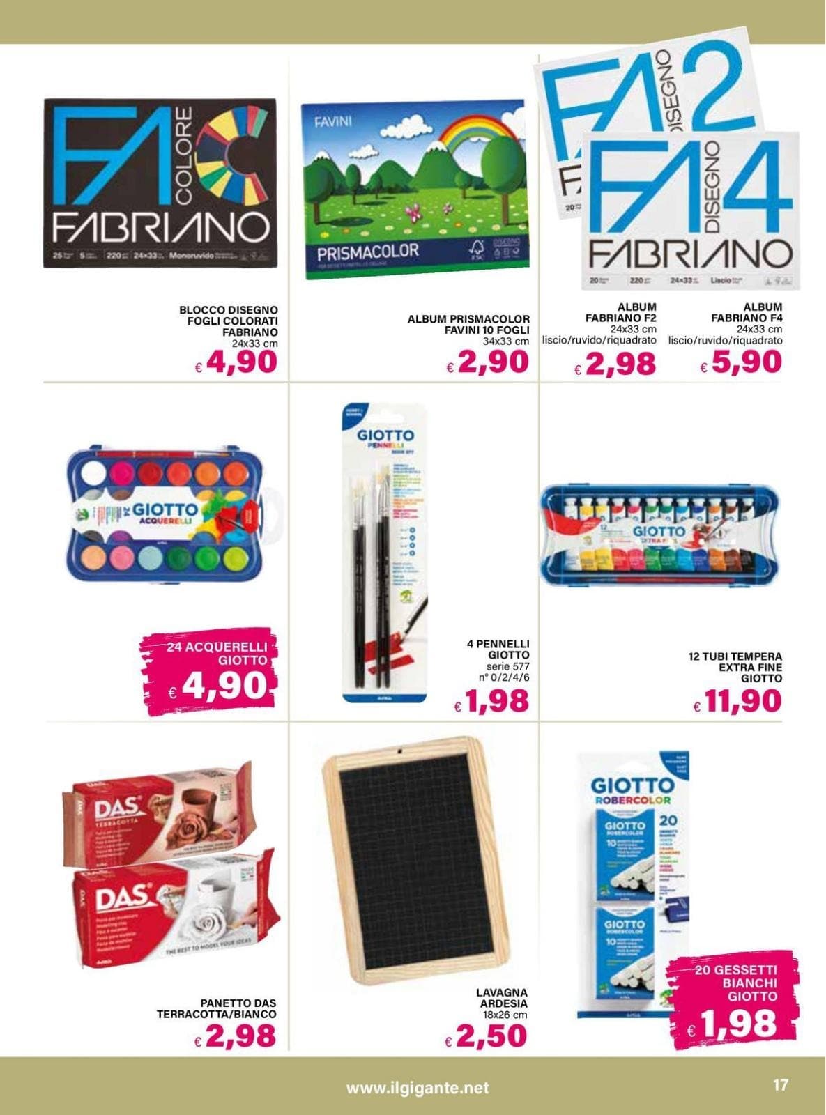 Pagina 17. del volantino Il Gigante - Catalogo Scuola dal 23/08/2026