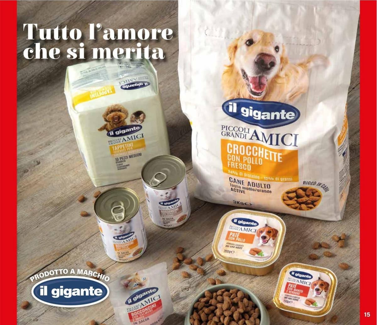 Pagina 15. del volantino Il Gigante - Sconti 30% 40% 50% dal 23/08/2026