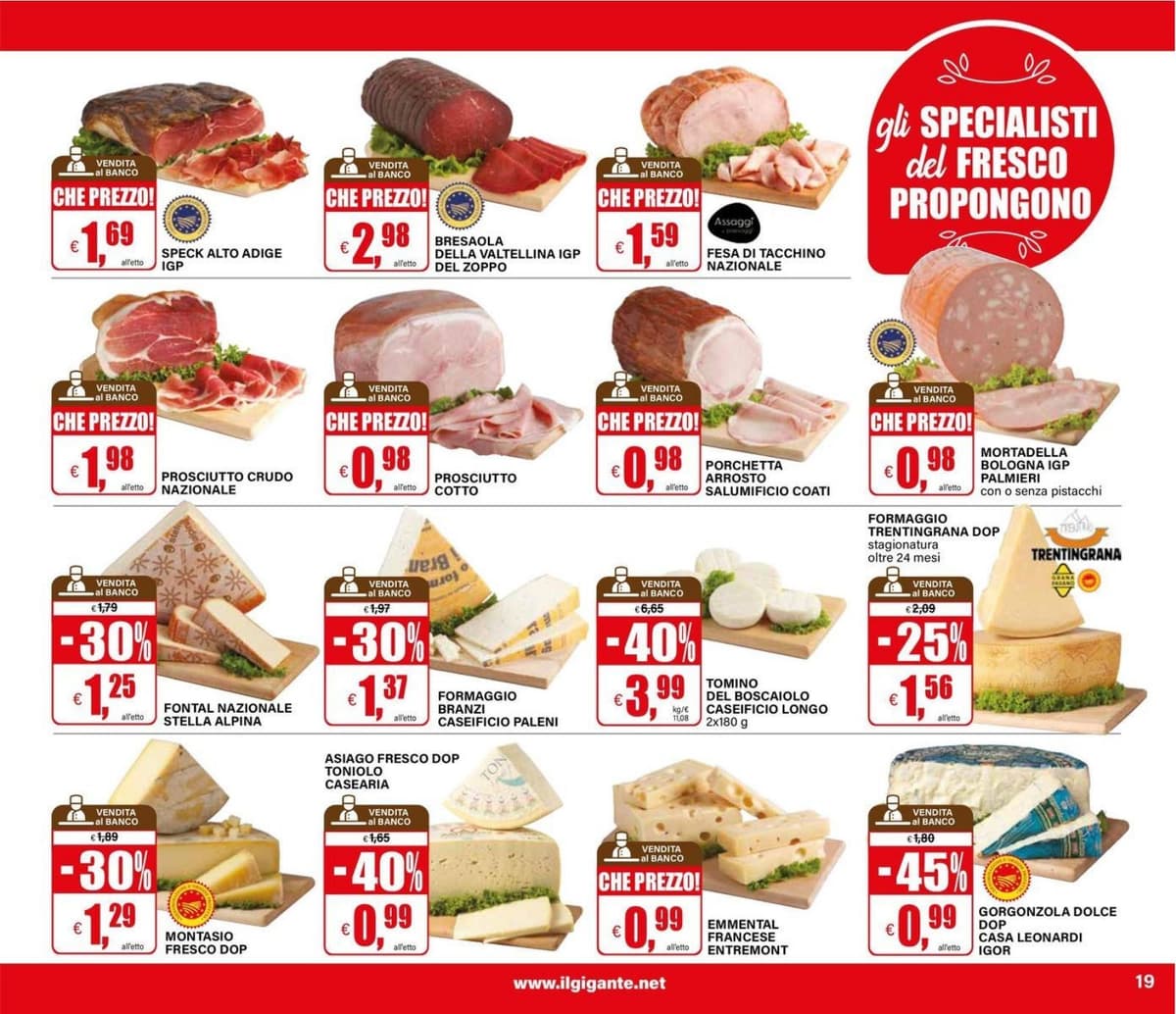 Pagina 19. del volantino Il Gigante - Sconti 30% 40% 50% dal 23/08/2026