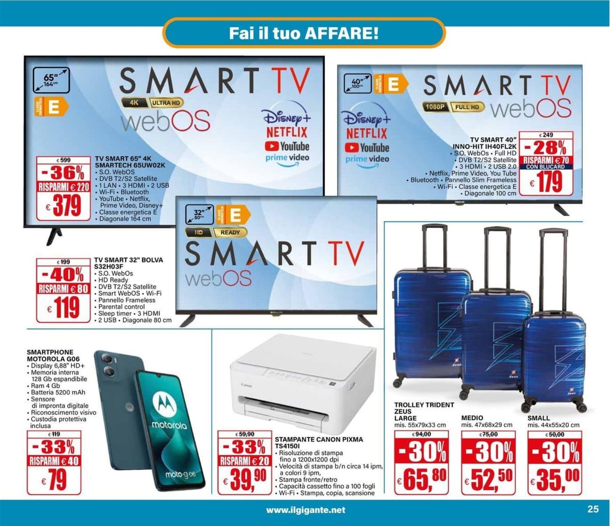 Pagina 25. del volantino Il Gigante - Sconti 30% 40% 50%