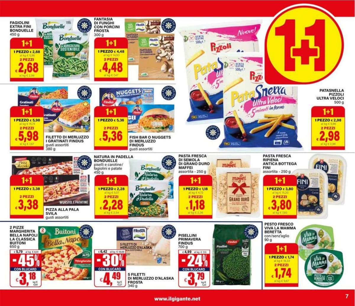 Pagina 7. del volantino Il Gigante - Uno e gratis dal 28/08/2026