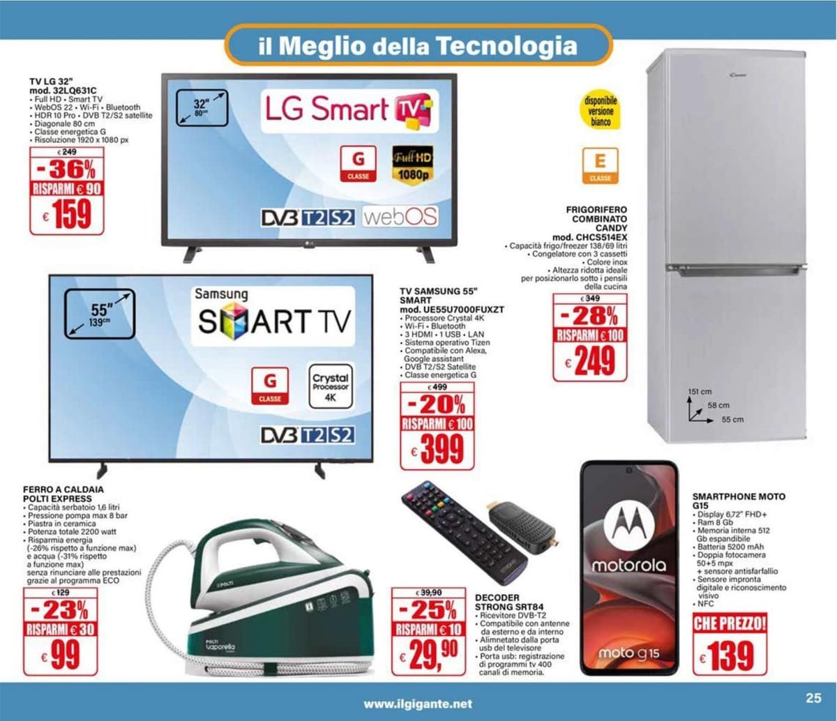 Pagina 25. del volantino Il Gigante - Uno e gratis dal 28/08/2026