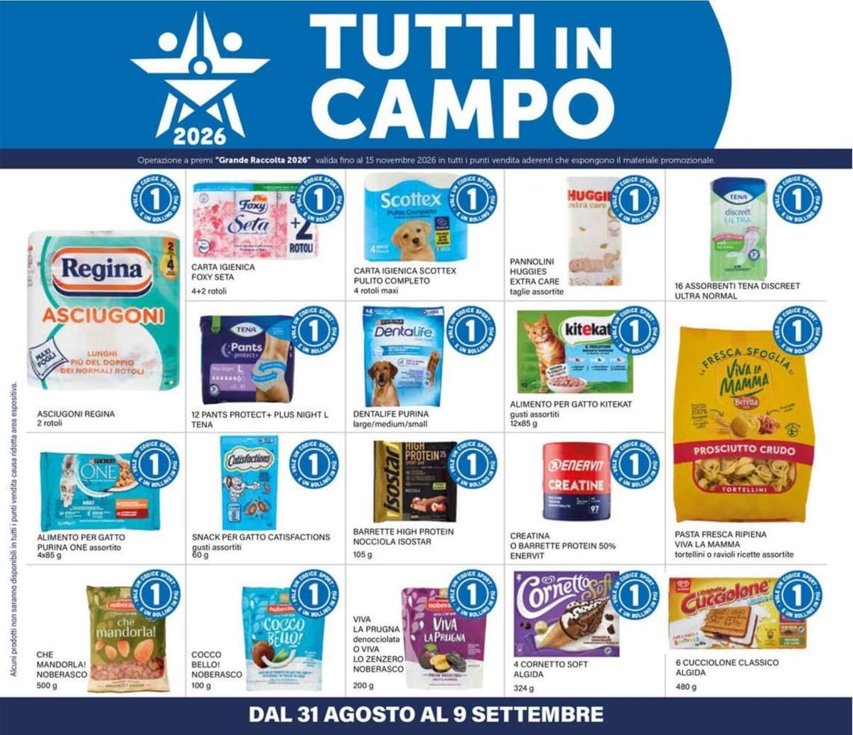 Pagina 30. del volantino Il Gigante - Uno e gratis dal 28/08/2026