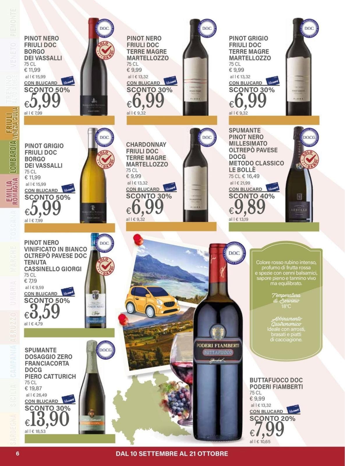 Pagina 6. del volantino Il Gigante - Festa del vino