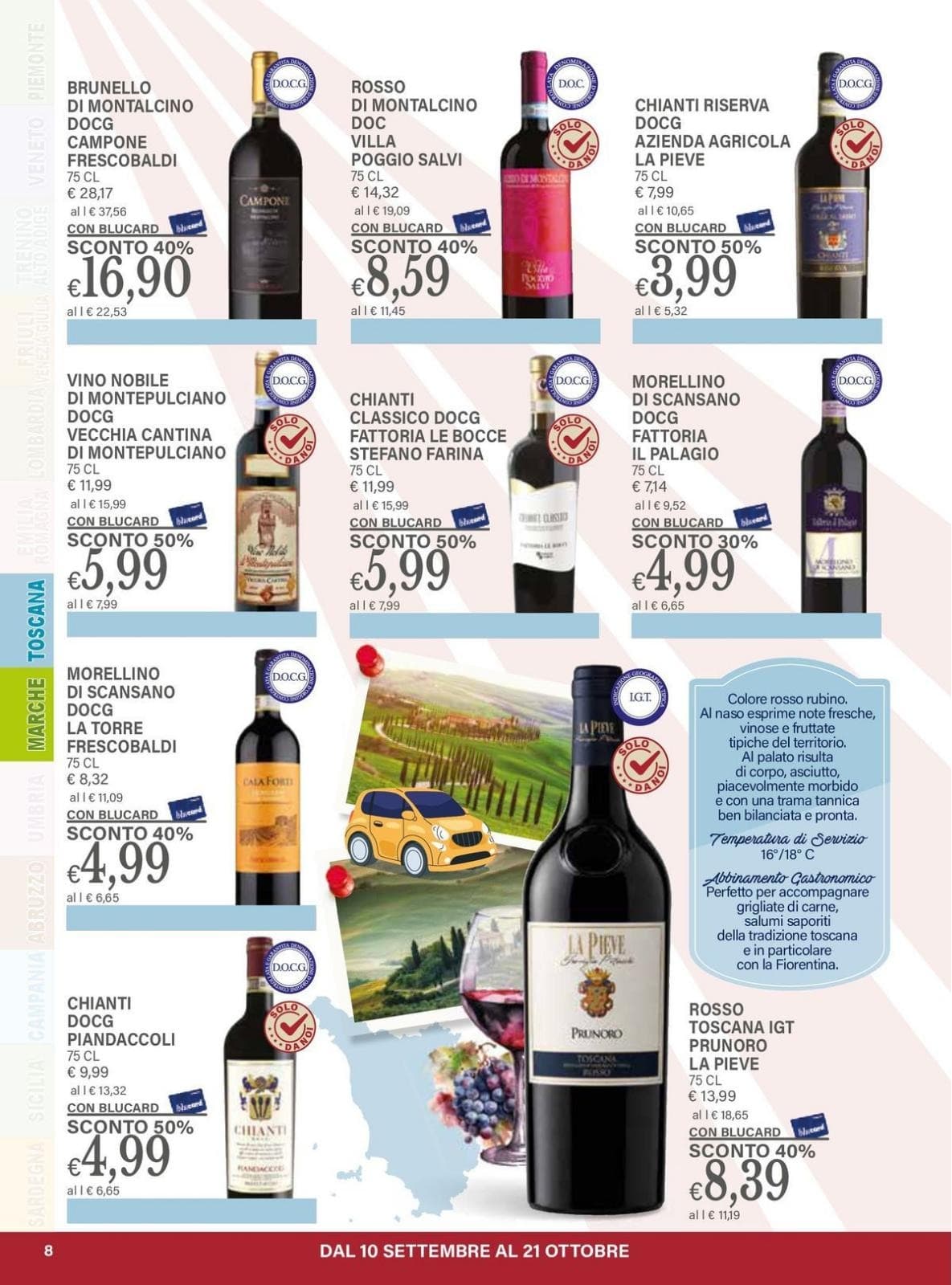 Pagina 8. del volantino Il Gigante - Festa del vino