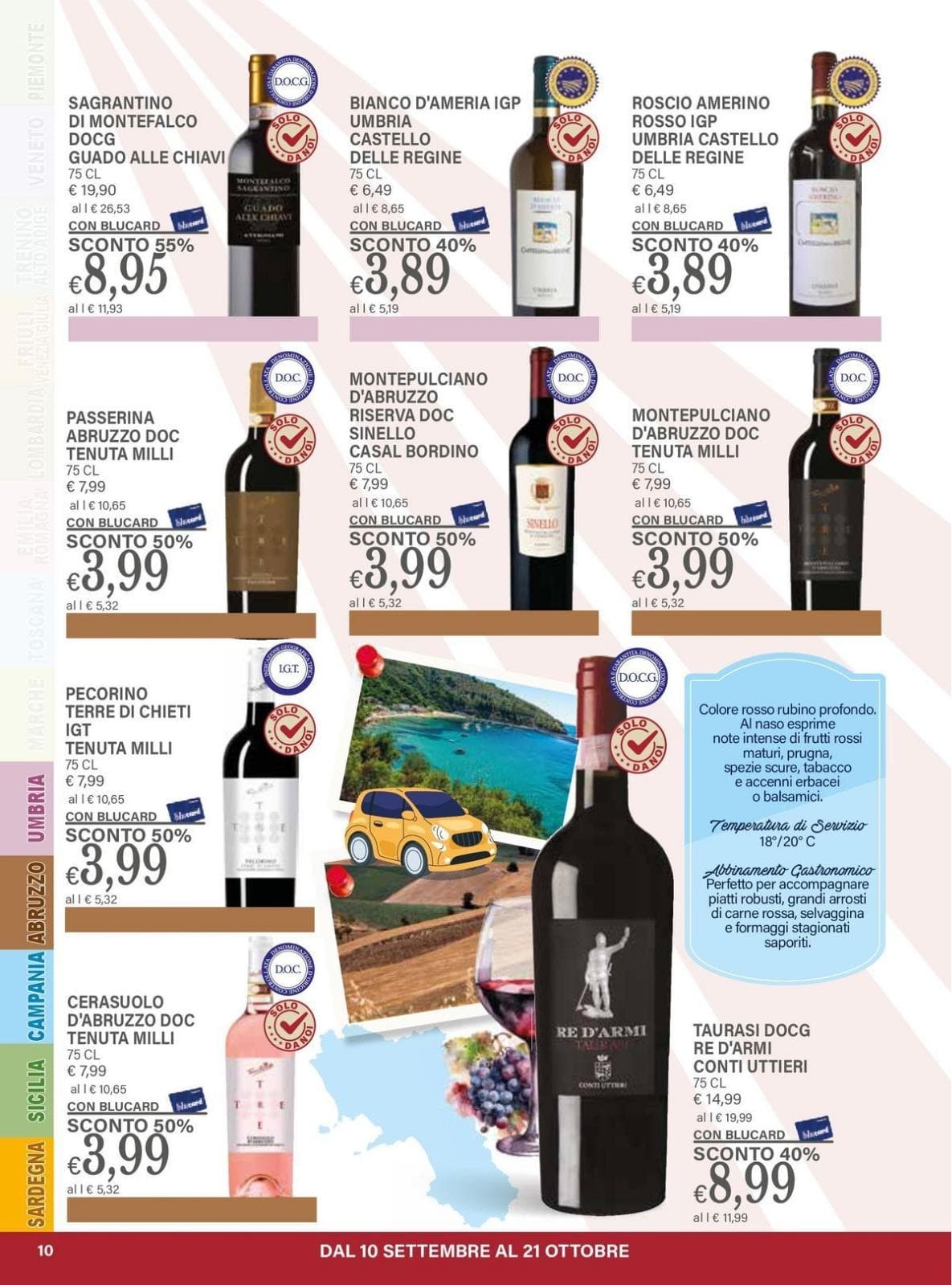 Pagina 10. del volantino Il Gigante - Festa del vino