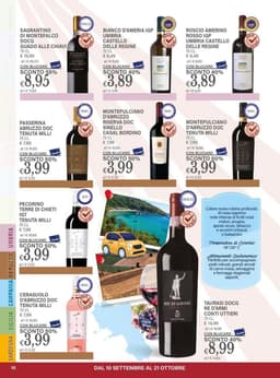 Pagina 10 del volantino Il Gigante Festa del vino
