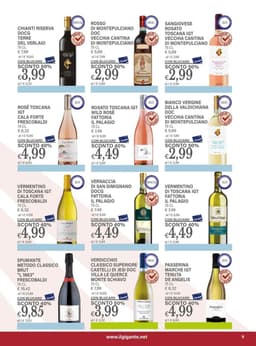 Pagina 9 del volantino Il Gigante Festa del vino