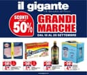 Copertina del volantino Il Gigante Grandi Marche
