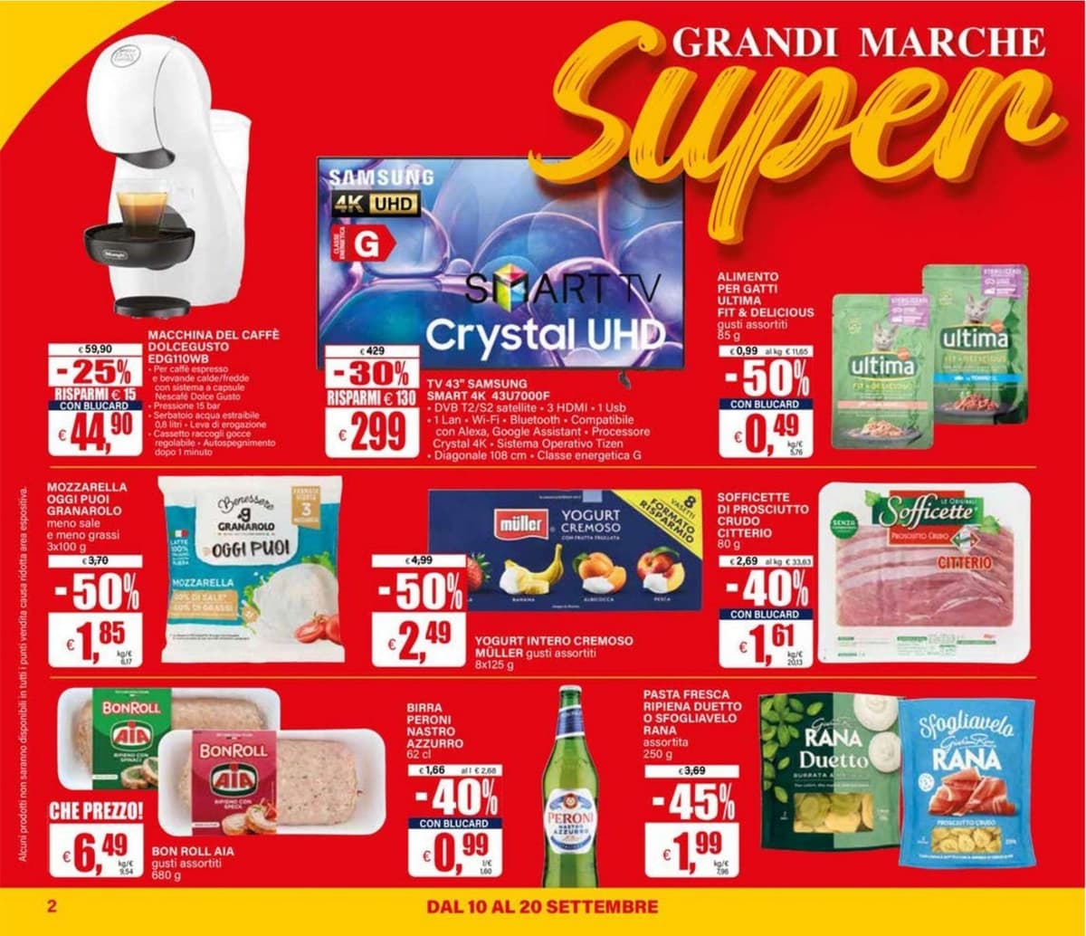 Pagina 2. del volantino Il Gigante - Grandi Marche