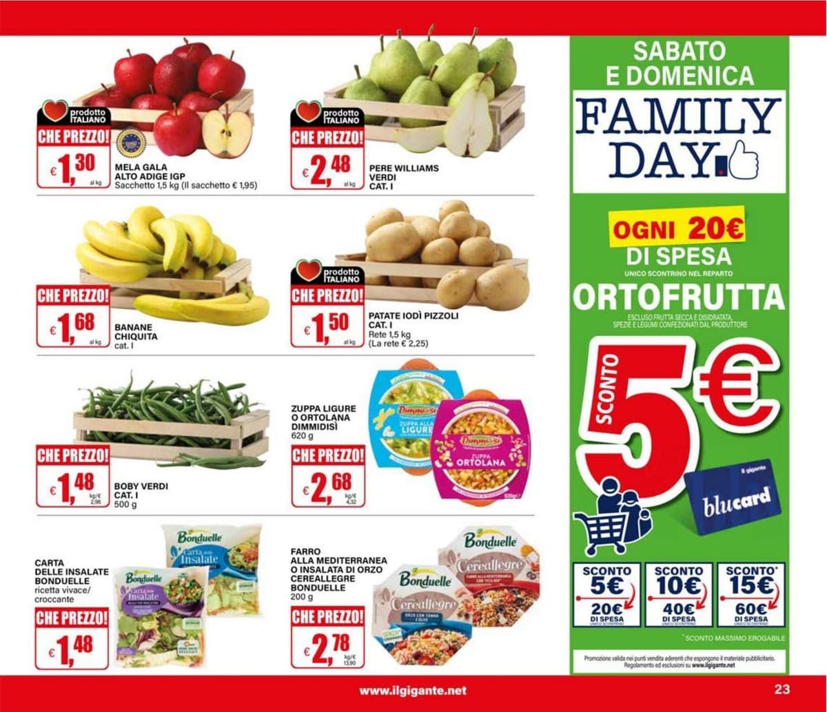 Pagina 23. del volantino Il Gigante - Grandi Marche