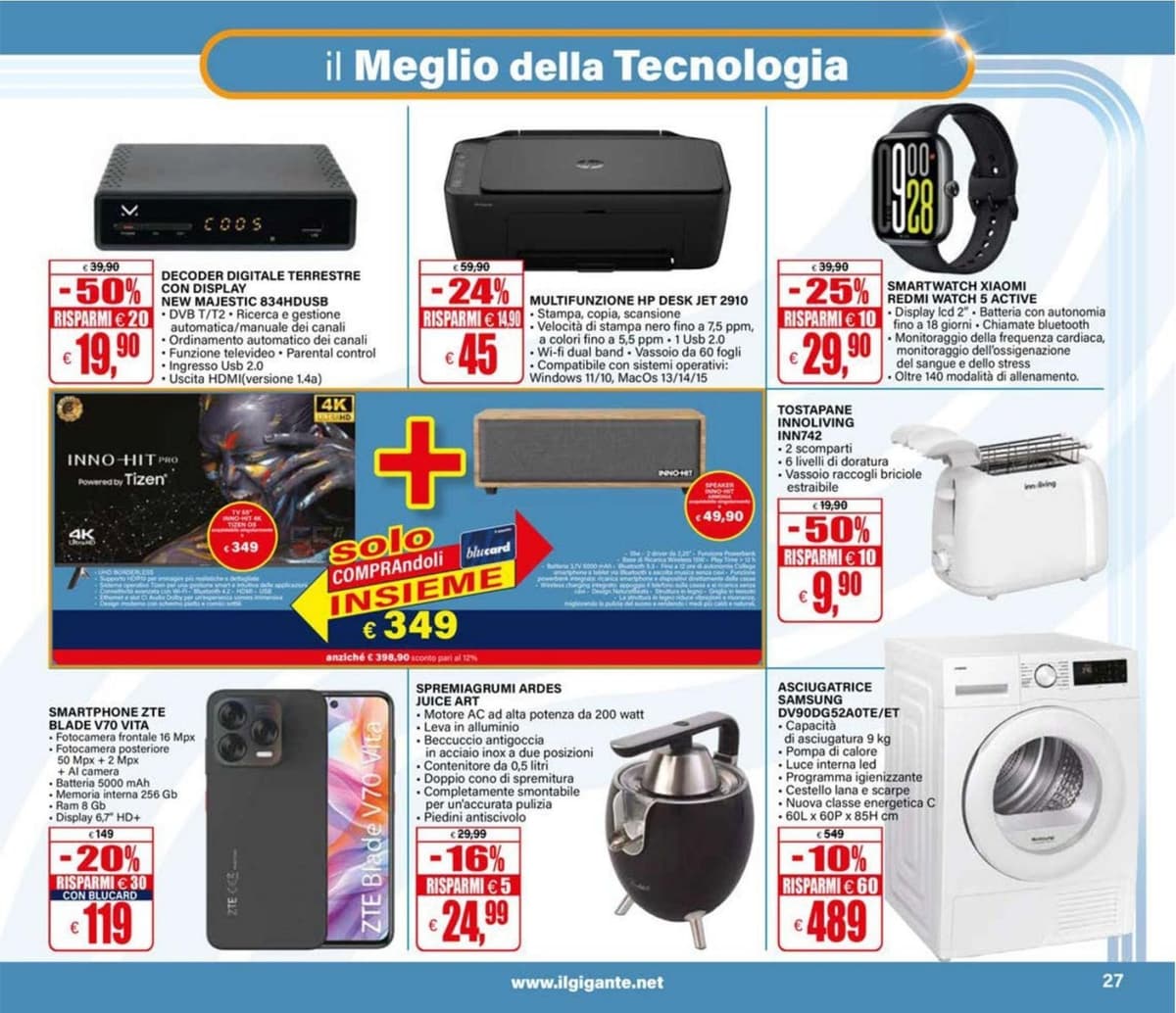 Pagina 27. del volantino Il Gigante - Grandi Marche