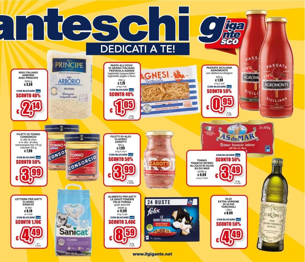 Pagina 3. del volantino Il Gigante - Sconti giganteschi