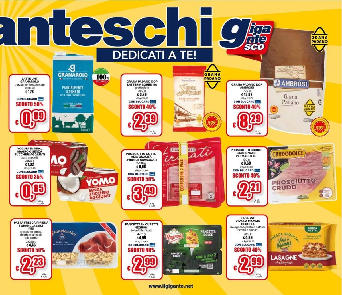 Pagina 5. del volantino Il Gigante - Sconti giganteschi