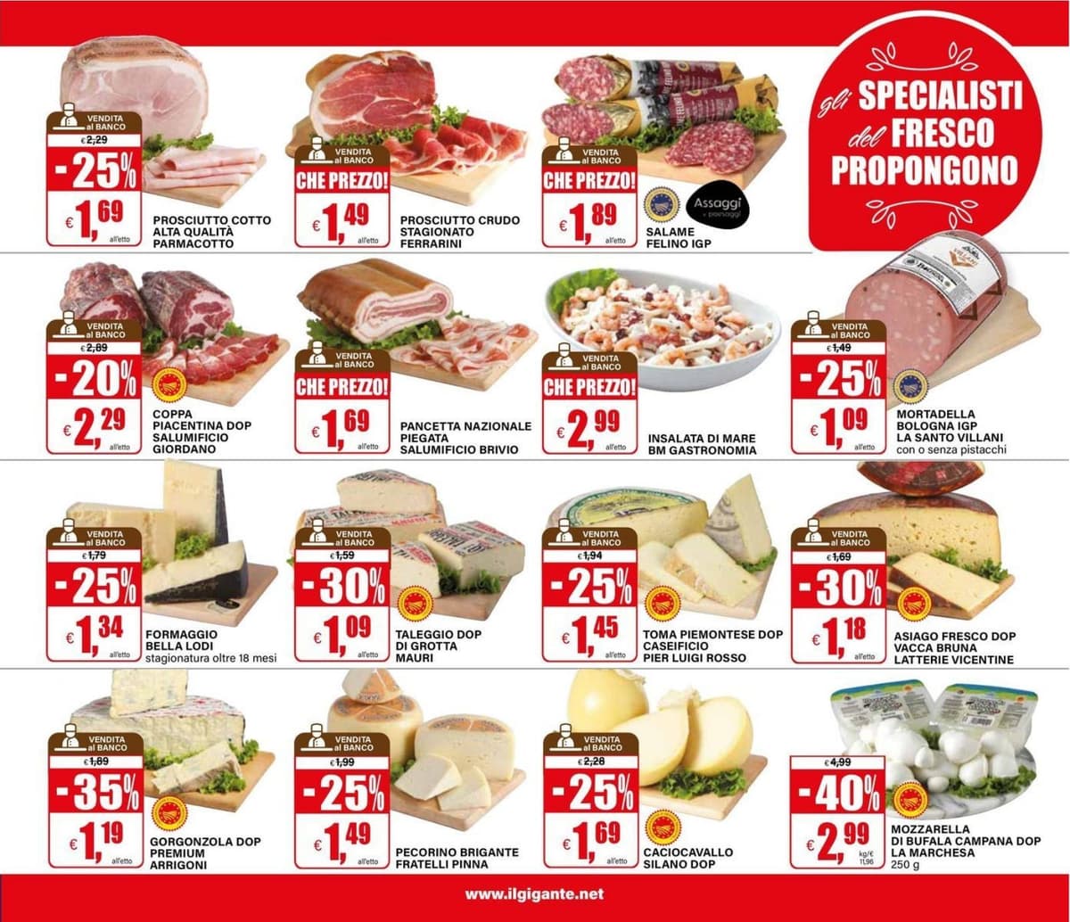 Pagina 11. del volantino Il Gigante - Sconti giganteschi
