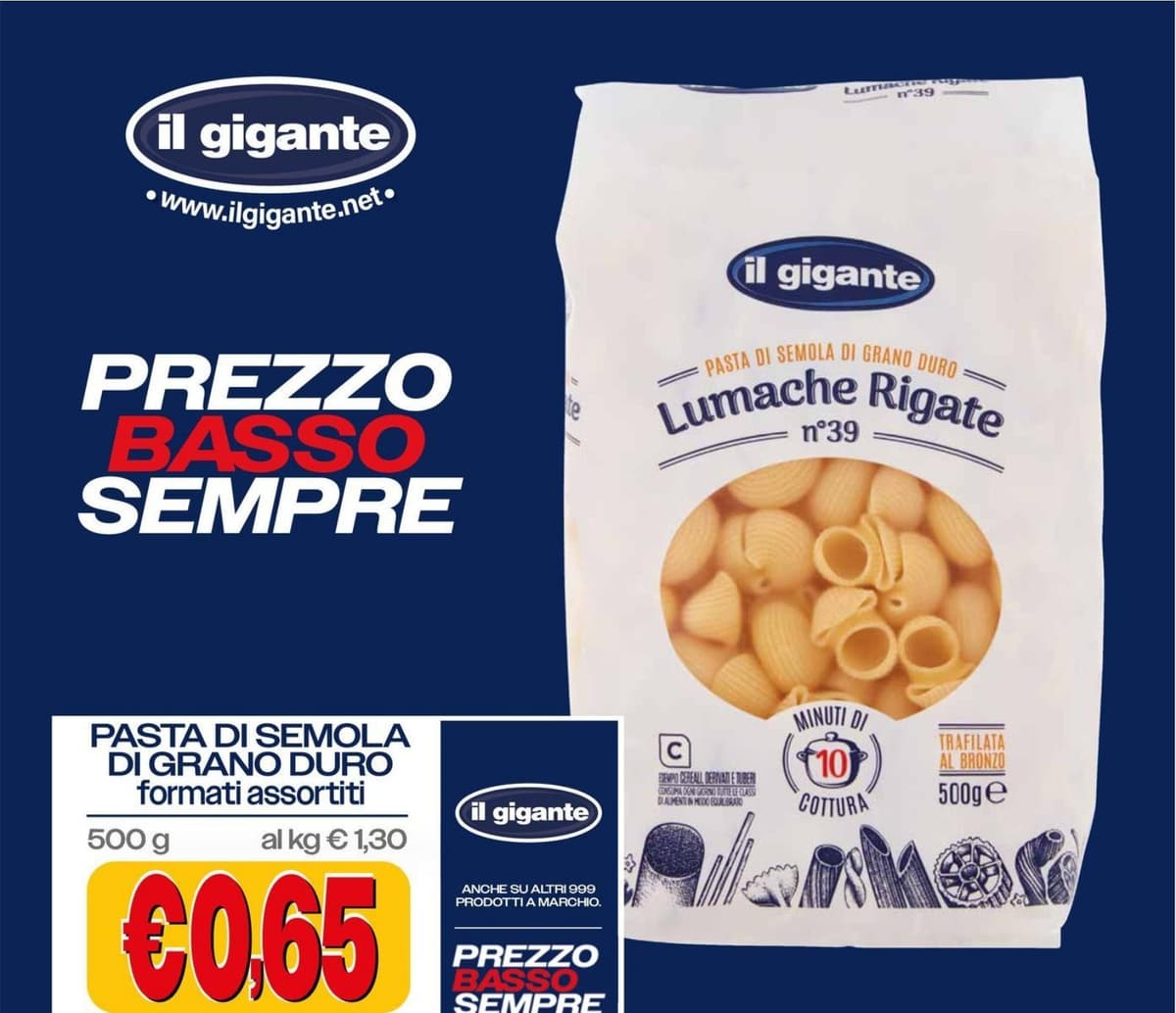 Pagina 18. del volantino Il Gigante - Sconti giganteschi