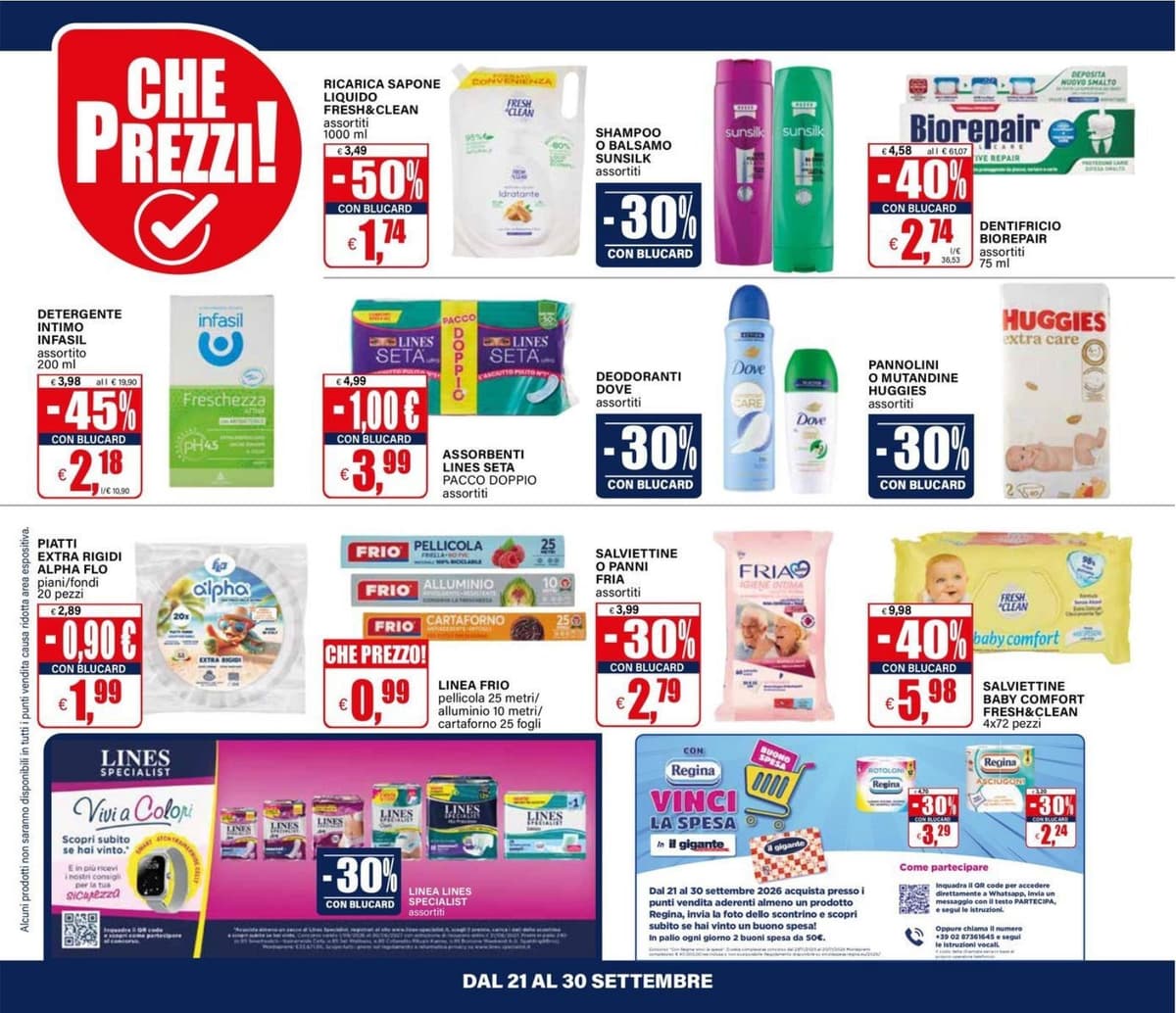 Pagina 22. del volantino Il Gigante - Sconti giganteschi