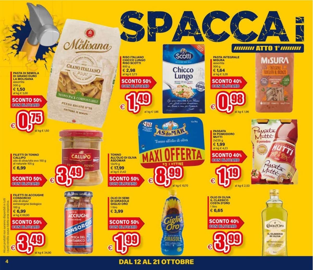 Pagina 4. del volantino Il Gigante - Spacca Prezzi