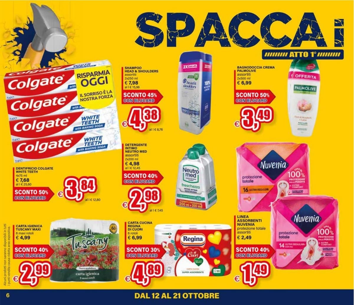 Pagina 6. del volantino Il Gigante - Spacca Prezzi
