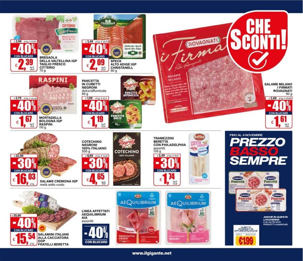 Pagina 17. del volantino Il Gigante - Spacca Prezzi