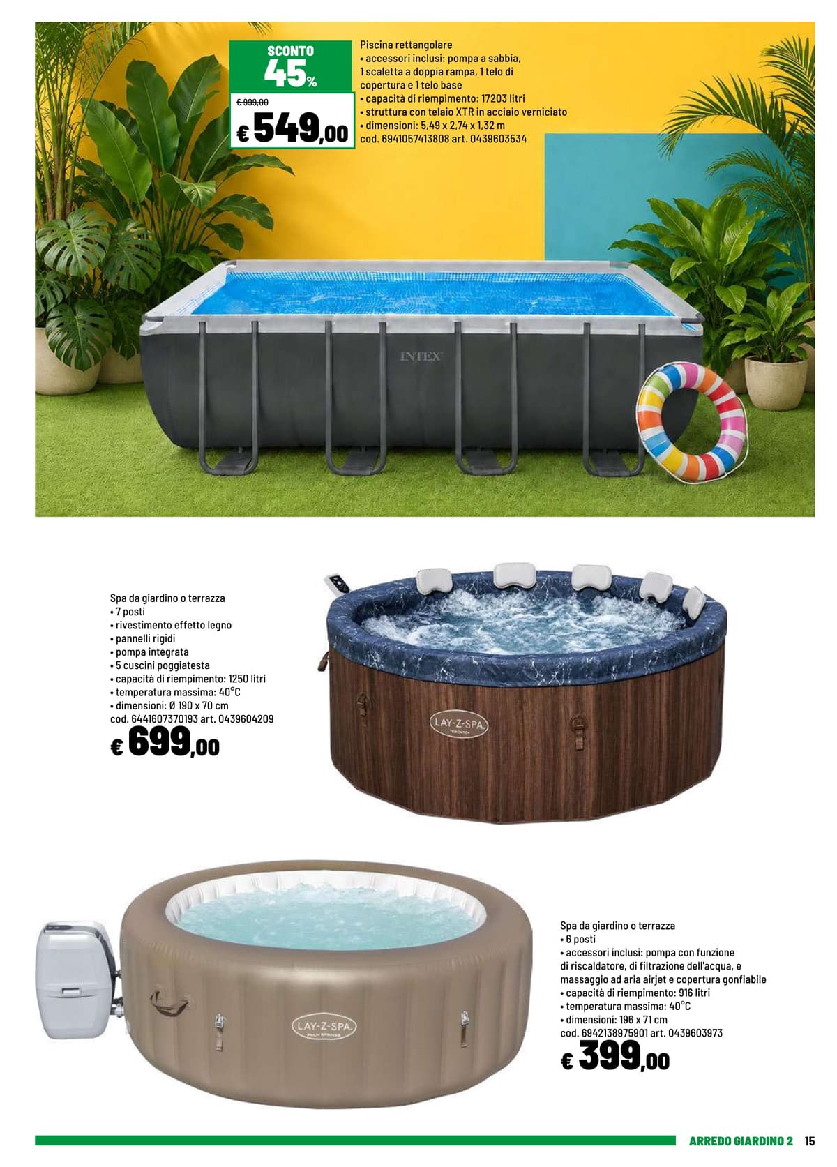 Pagina 15. del volantino Iper La grande i - ARREDO GIARDINO  dal 15/06/2026