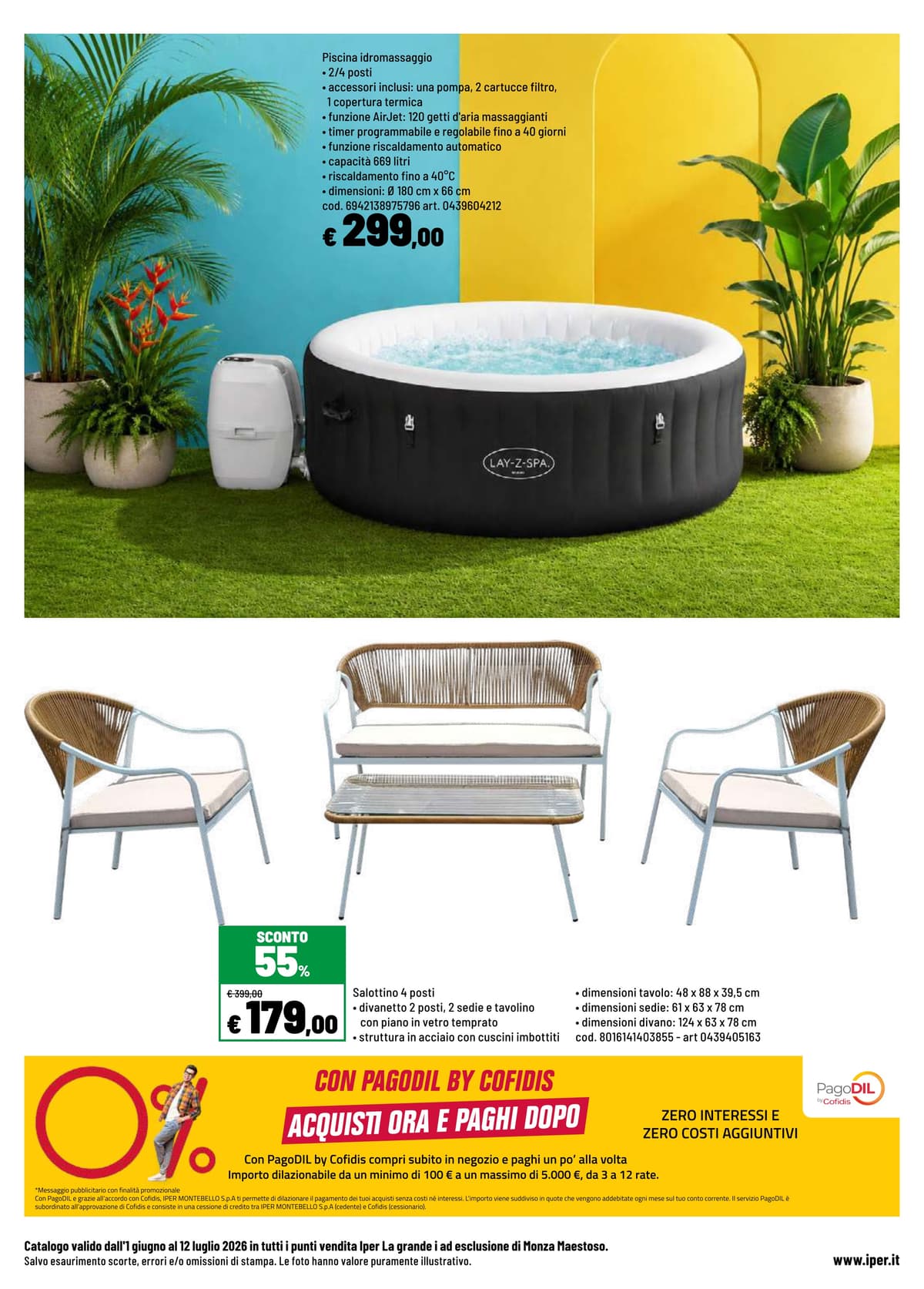 Pagina 16. del volantino Iper La grande i - ARREDO GIARDINO  dal 15/06/2026